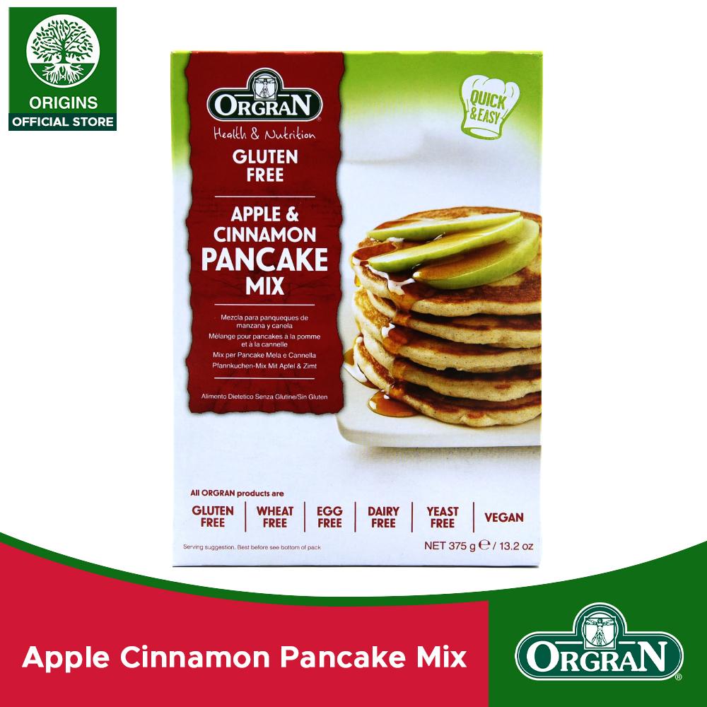 Orgran Apple/Cin Pancake Mix 375G - Bloom Concept