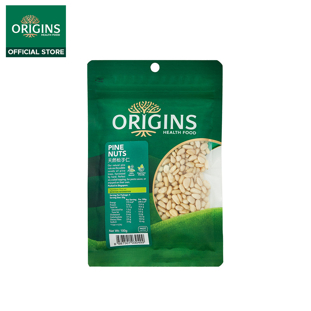 Origins Health Food Pine Nuts (100G) - Bloom Concept