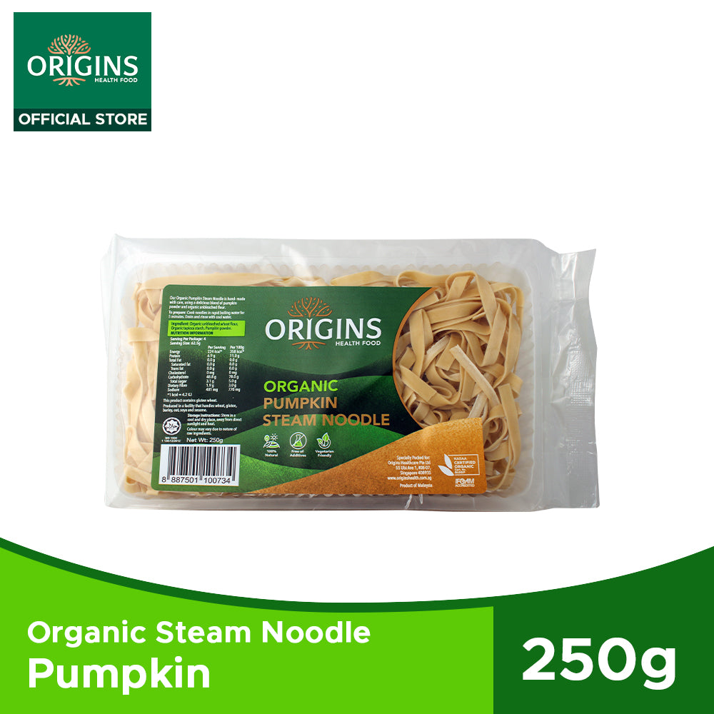 Origins Health Food Steam Noodle Pumpkin 250G - Bloom Concept