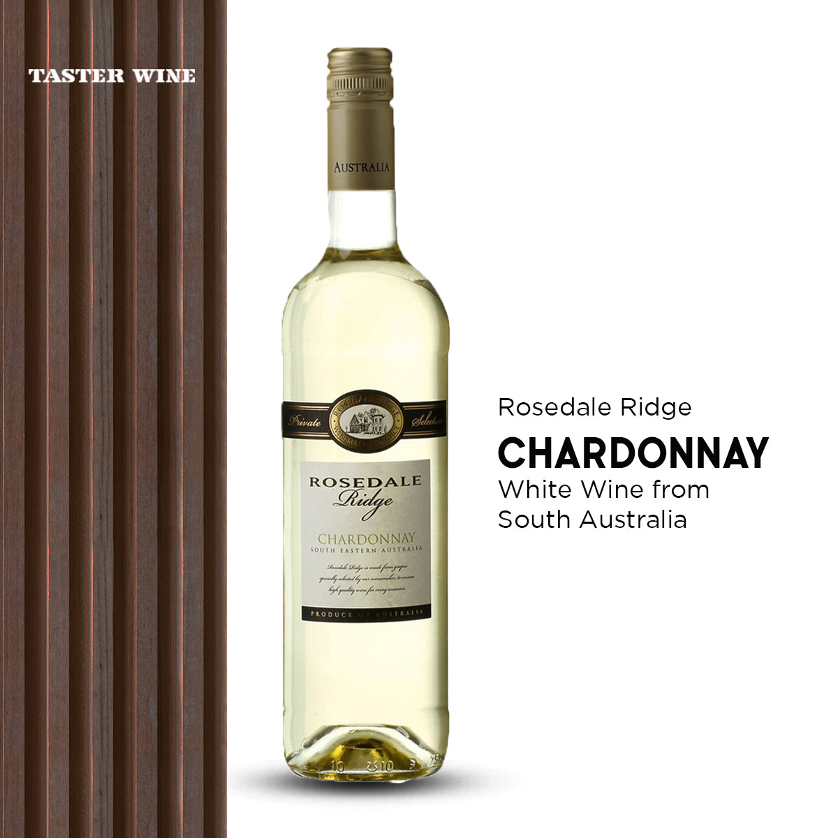Rosedale Ridge Chardonnay South Eastern Australia 2019 - Bloom Concept