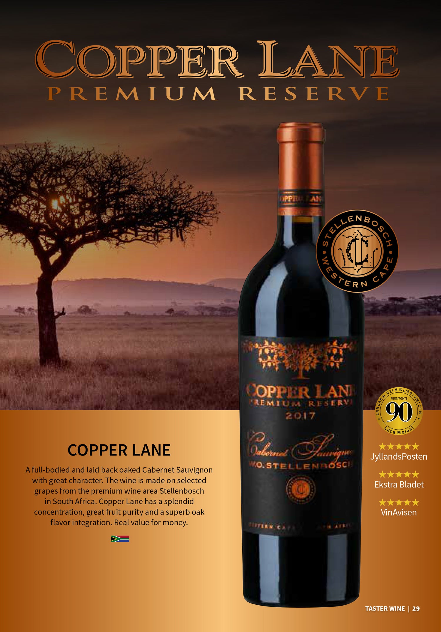 Copper Lane Premium Reserve Cabernet Sauvignon 2017 - Bloom Concept