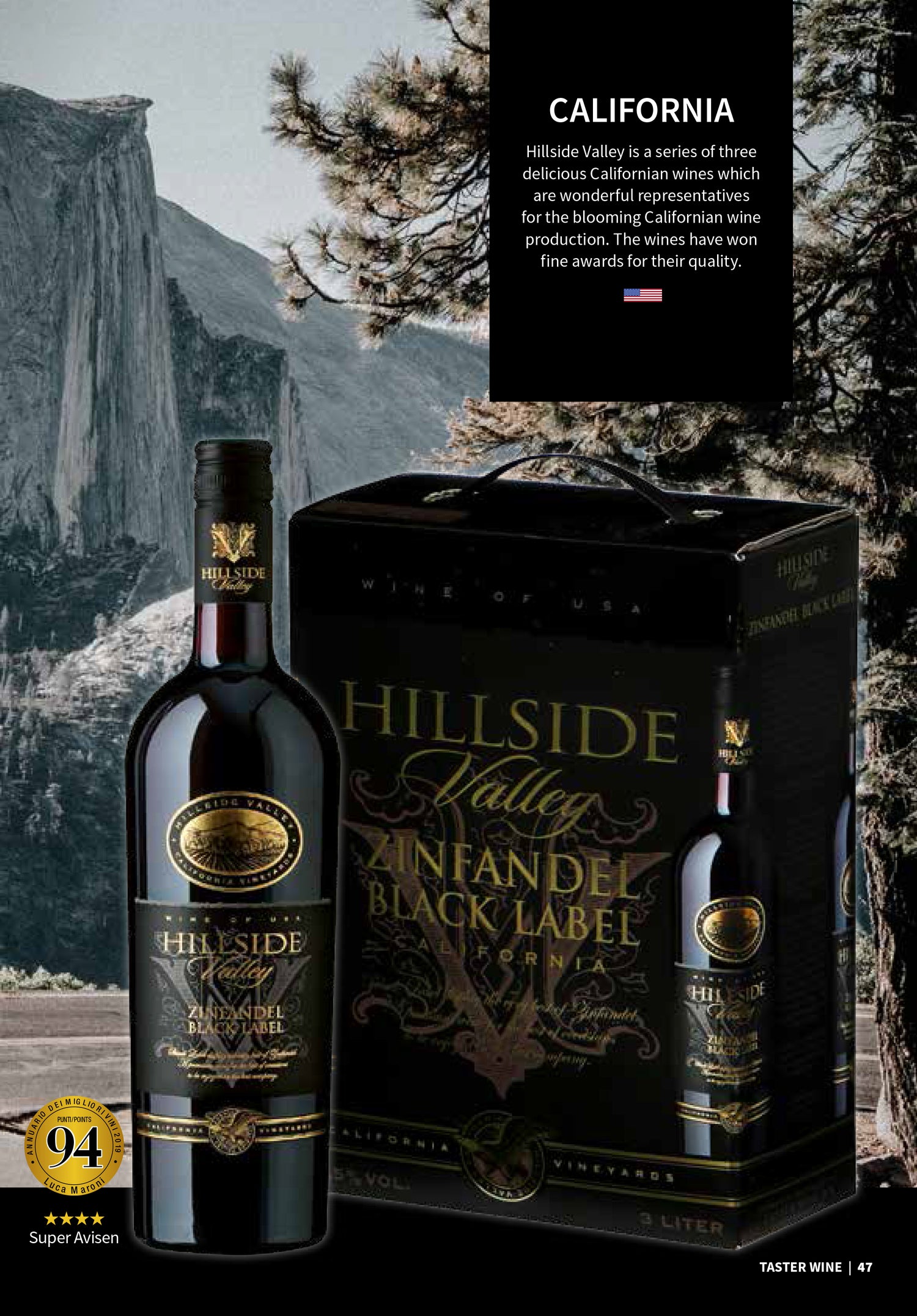 Hillside Valley Zinfandel Black Label - Bloom Concept