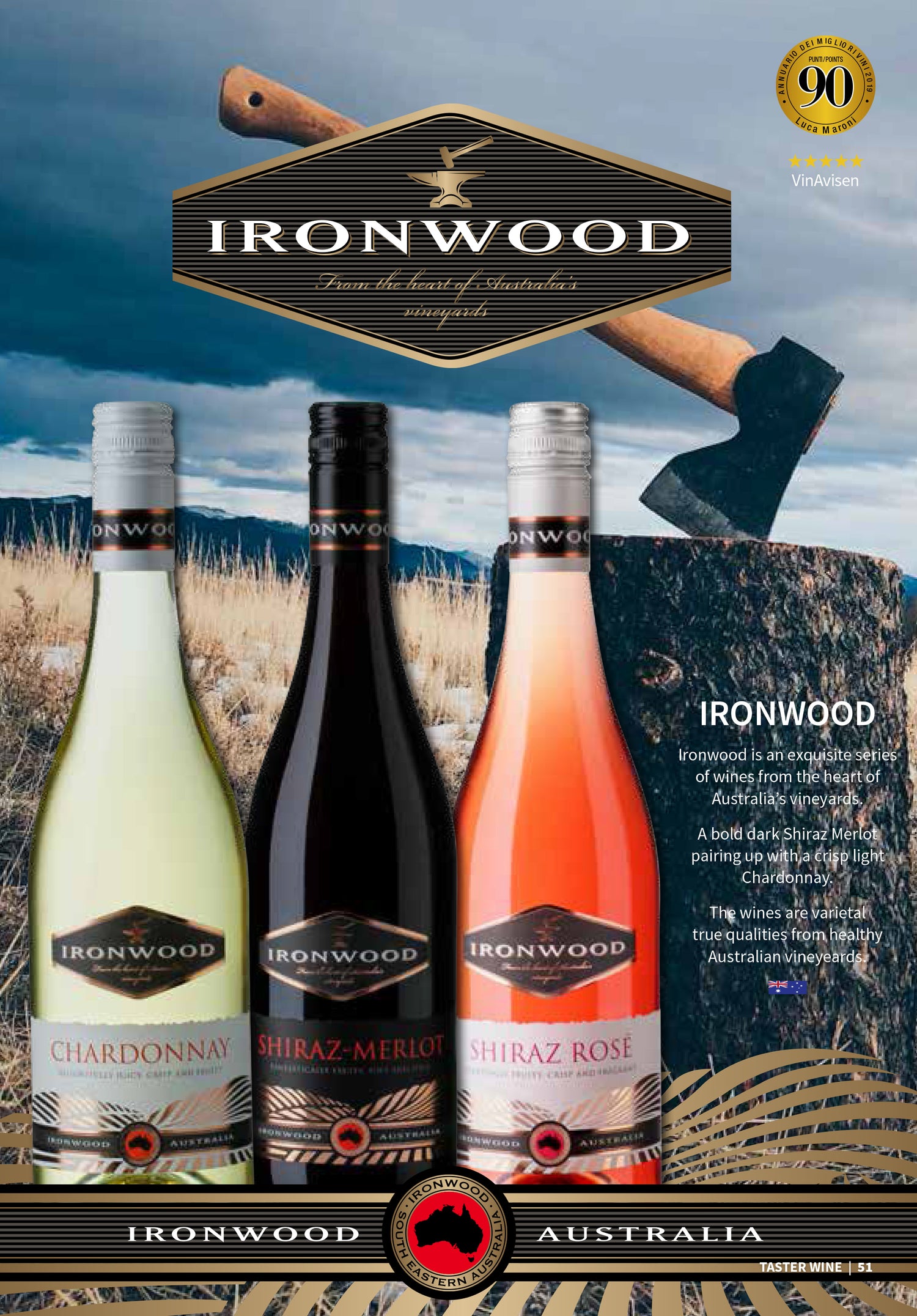 Ironwood Shiraz Rose 2018 - Bloom Concept