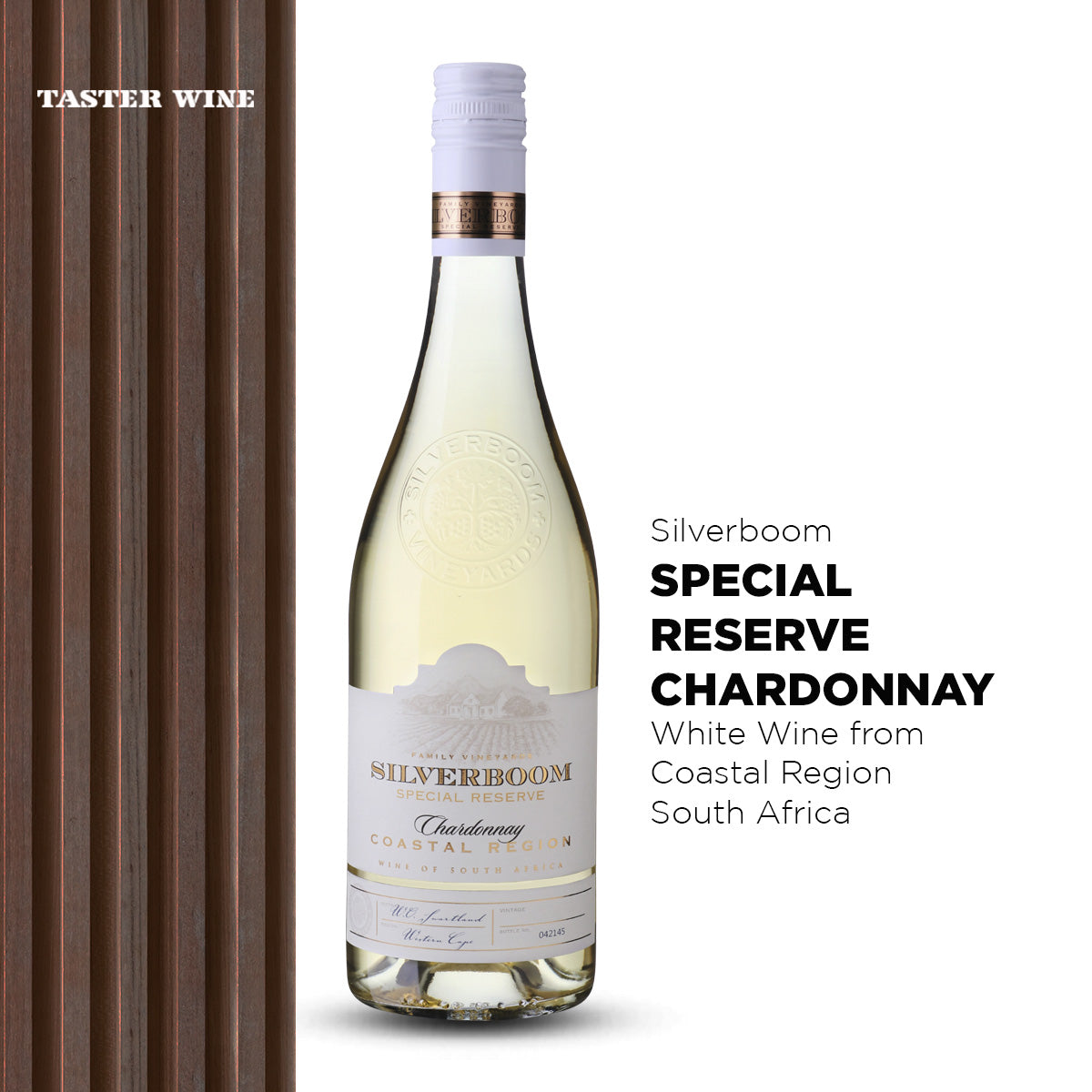 Silverboom Special Reserve Chardonnay Swartland 2019 - Bloom Concept