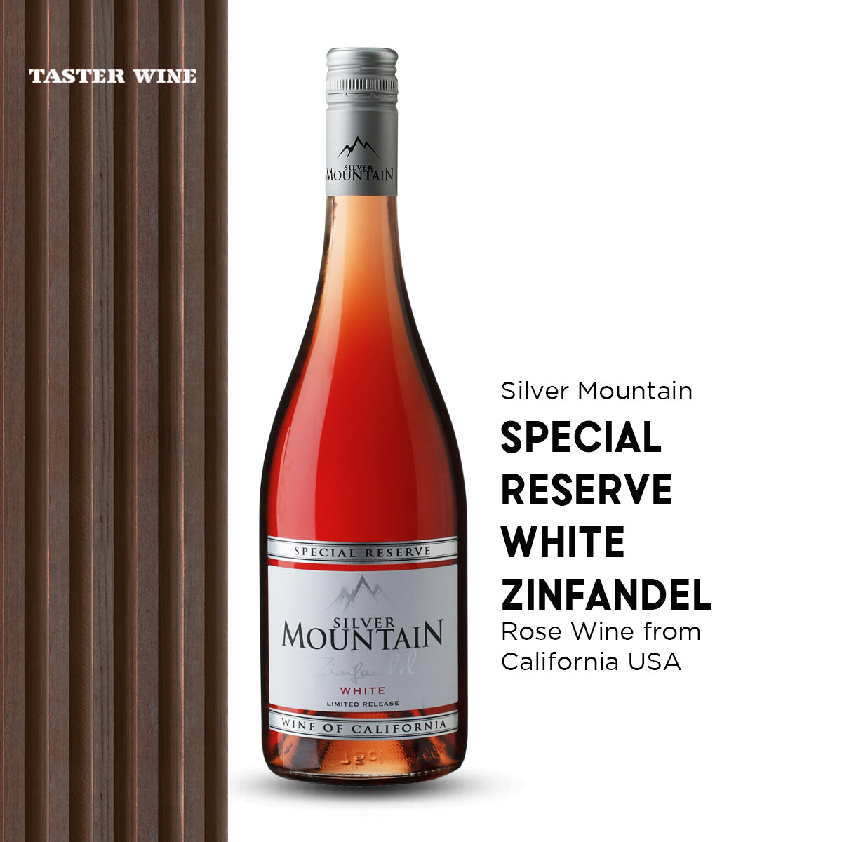 Silver Mountain Special Reserve Zinfandel White - Bloom Concept