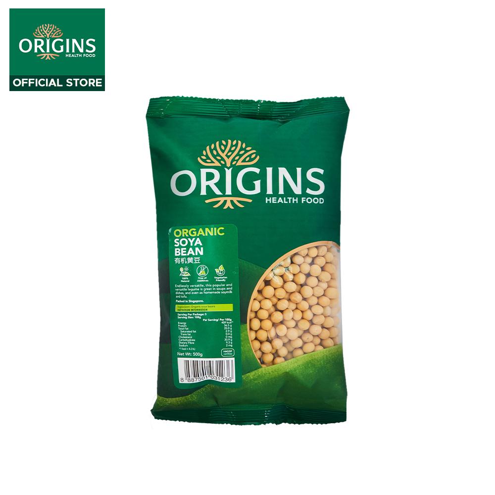 Origins Health Food Organic Soya Beans (500G) - Bloom Concept