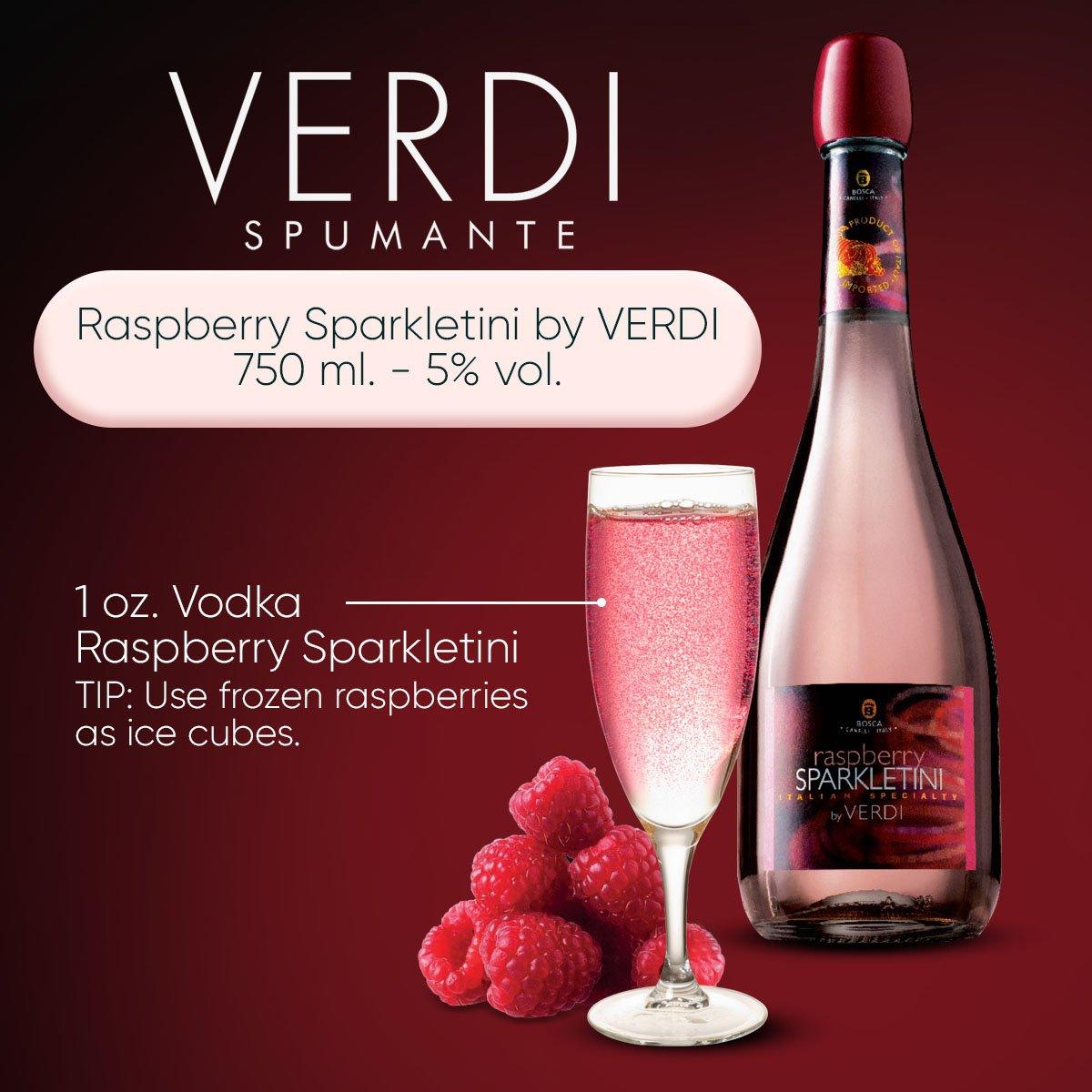 Bosca Verdi Raspberry Sparkletini Spumante N.V. - Bloom Concept