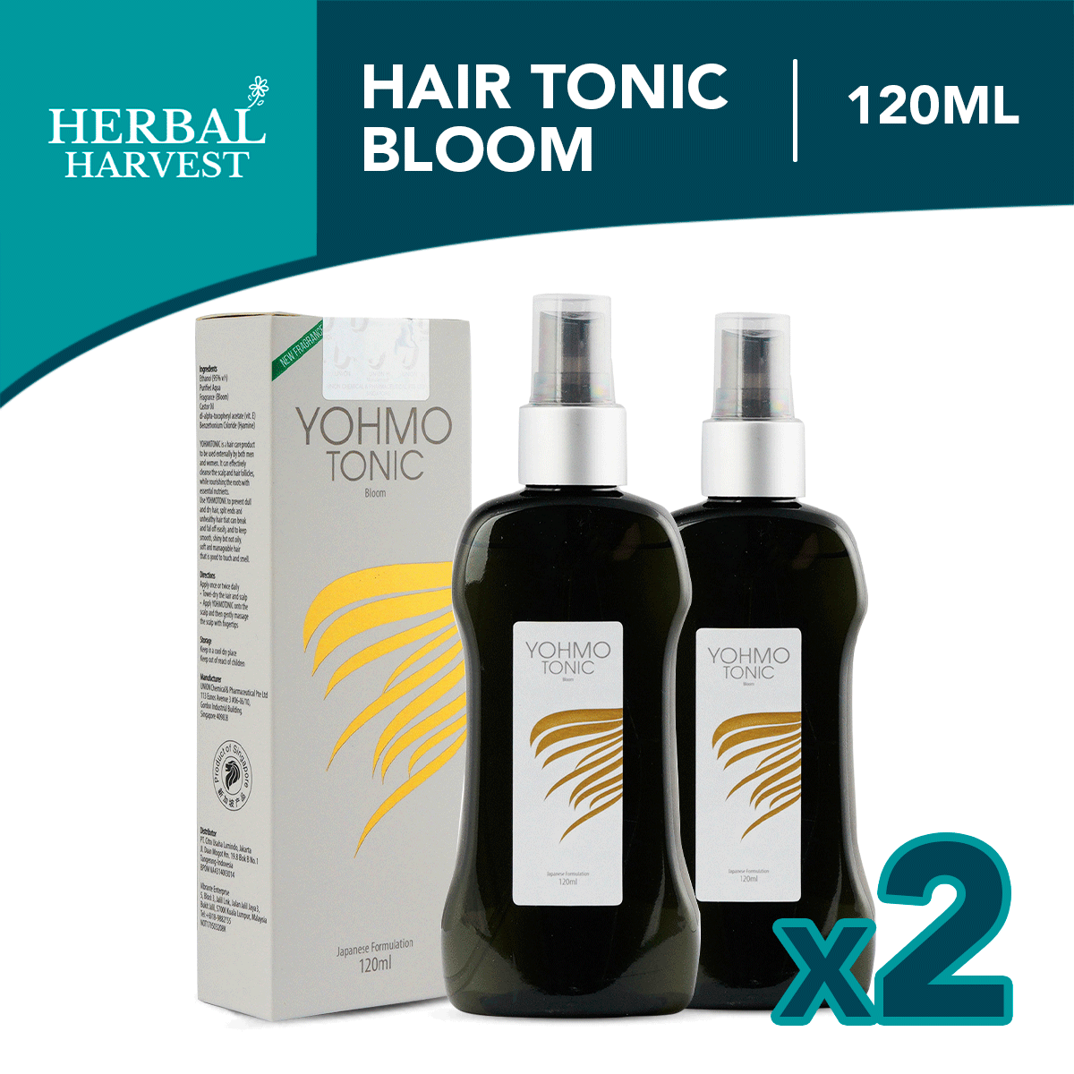 YOHMO [JAPAN] Hair Tonic (Bundle of 2) - Bloom Concept