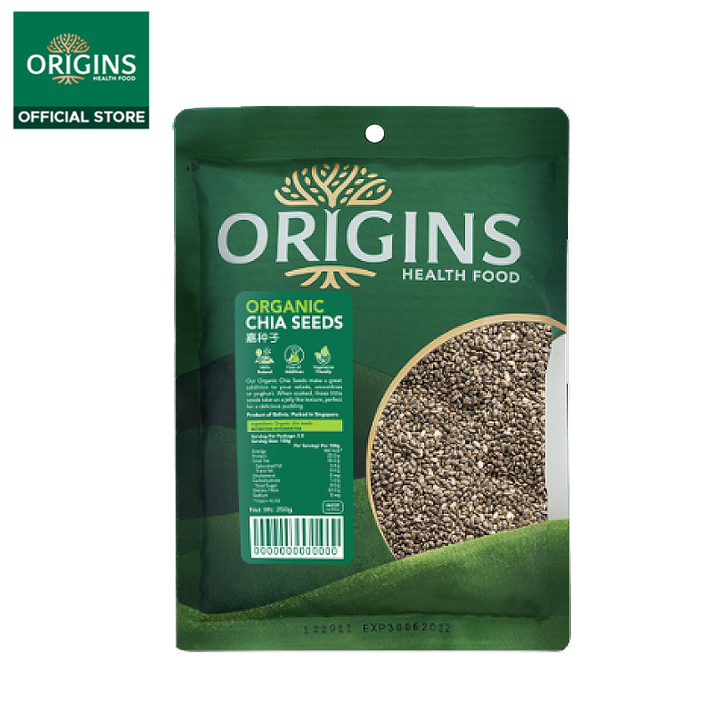 Origins Health Food Organic Chia Seeds (500G) - Bloom Concept